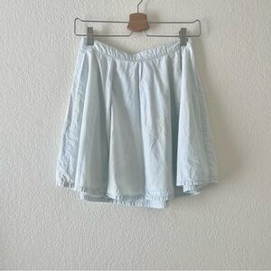 VS Victoria’s Secret Denim Skater Circle Skirt